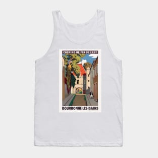 Bourbonne-les-Bains Vintage Poster 1930 Tank Top